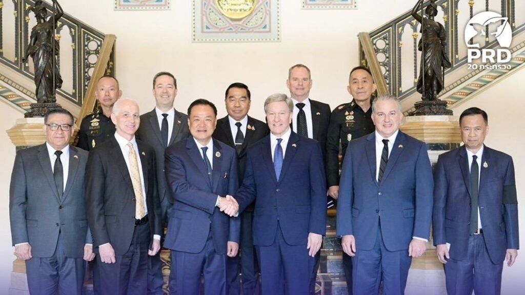 นายกฯ &ndash; สส. สหรัฐฯ เน้นย้ำความเป็นพันธมิตรหุ้นส่วนทางเศรษฐกิจ ความมั่นคง ร่วมมือแก้ปัญหาอาชญากรรมออนไลน์