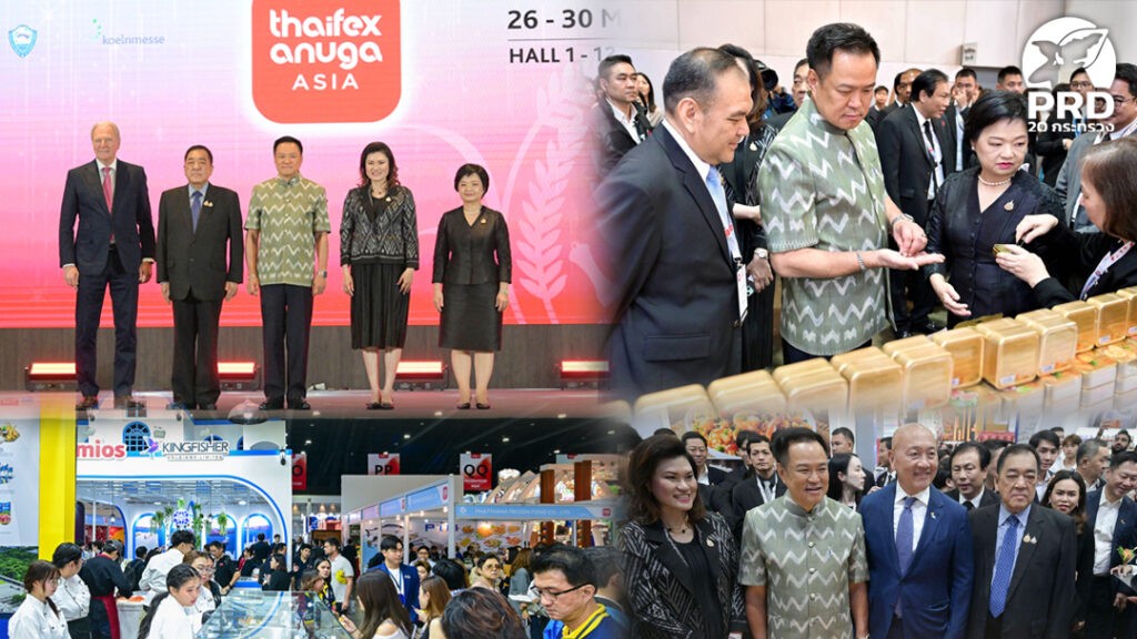 นายกฯ เปิดงาน THAIFEX &ndash; ANUGA ASIA 2026 ผลักดันไทยสู่ &ldquo;ศูนย์กลางอาหารแห่งอนาคตของโลก&rdquo; คาดเงินสะพัดกว่า 130,000 ล้านบาท